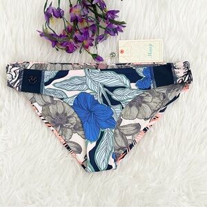 Maaji Women Swimwear Bikini Bottom Size L Reversible